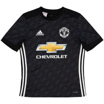 2017-18 Manchester United Away Shirt - 9/10 - (L.Boys)
