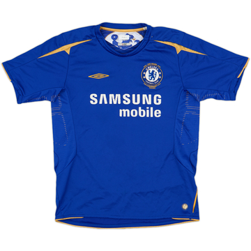 2005-06 Chelsea Centenary Home Shirt - 6/10 - (L.Boys)