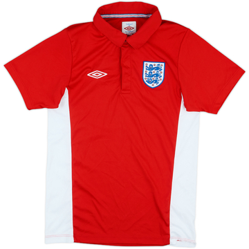 2009-10 England Umbro Polo Shirt - 10/10 - (L.Boys)