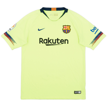 2018-19 Barcelona Away Shirt - 8/10 - (XL.Boys)