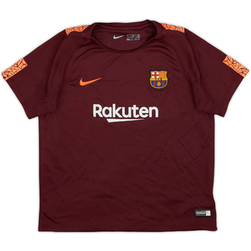 2017-18 Barcelona Away Shirt - 7/10 - (7-8 Years)