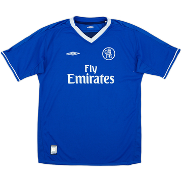 2003-05 Chelsea Home Shirt - 8/10 - (XL.Boys)