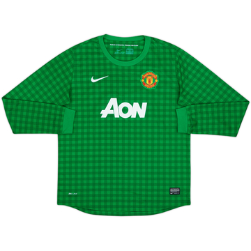 2012-13 Manchester United GK Shirt - 7/10 - (XL.Boys)
