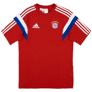 2014-15 Bayern Munich adidas Cotton Tee - 8/10 - (XL.Boys)
