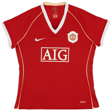 2006-07 Manchester United Home Shirt - 9/10 - (Women's XL)
