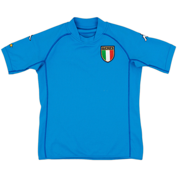 2002 Italy Home Shirt - 7/10 - (XL.Boys)