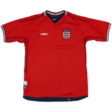 2002-04 England Away Shirt - 8/10 - (L.Boys)
