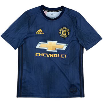 2018-19 Manchester United Third Shirt - 8/10 - (L.Boys)