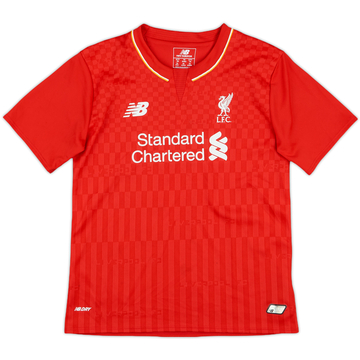 2015-16 Liverpool Home Shirt - 9/10 - (6-7 Years)