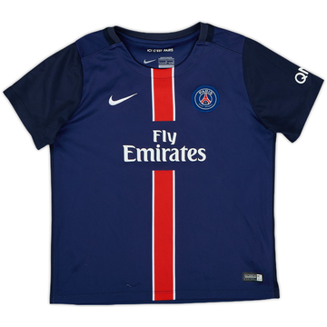 2015-16 Paris Saint-Germain Home Shirt - 9/10 - (S.Boys)