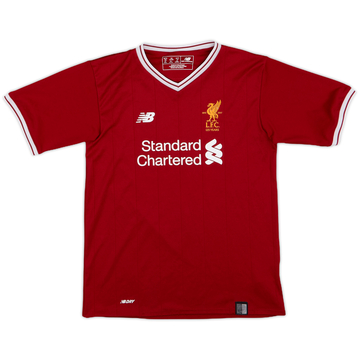 2017-18 Liverpool 125 Years Home Shirt - 7/10 - (6-7 Years)