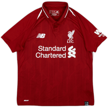 2018-19 Liverpool Home Shirt - 8/10 - (M.Boys)
