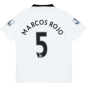 2014-15 Manchester United Away Shirt Marcos Rojo #5 - 6/10 - (XL.Boys)