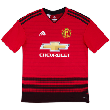 2018-19 Manchester United Home Shirt - 10/10 - (XL.Boys)