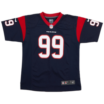 2012-20 Houston Texans Watt #99 Nike Game Home Jersey (Excellent) M.Kids