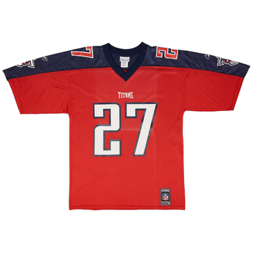 2001 Tennessee Titans George #27 Reebok Alternate Jersey (Very Good) M