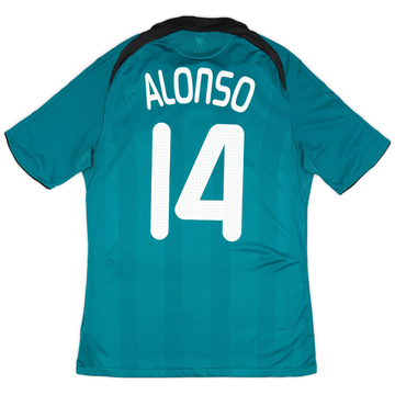 2008-09 Liverpool Third Shirt Alonso #14 - 8/10 - (S)