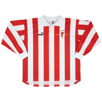 2001-02 AS Cannes Centenary Home L/S Shirt - 6/10 - (XL)