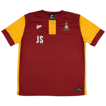 2016-17 Bradford Staff Issue Avec Training Shirt 'JS' 9/10 - (XL)