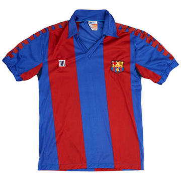 1984-89 Barcelona Home Shirt - 9/10 - (XS)