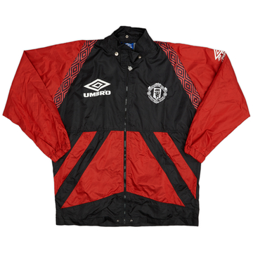 1995-97 Manchester United Umbro Rain Jacket - 9/10 - (S)