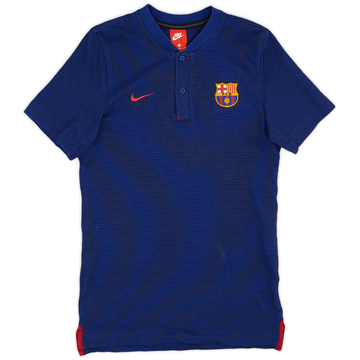 2017-18 Barcelona Nike Polo Shirt - 8/10 - (S)