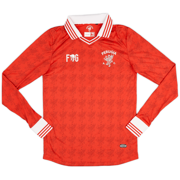 2017-18 Perugia Home L/S Shirt #15 - 9/10 - (XS)