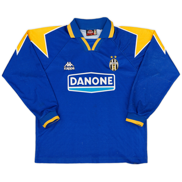 1994-95 Juventus Away L/S Shirt - 7/10 - (S)