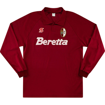 1991-93 Torino Home L/S Shirt - 6/10 - (XS)