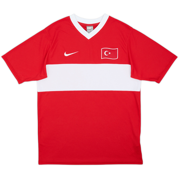 2008-10 Turkey Basic Home Shirt - 8/10 - (S)