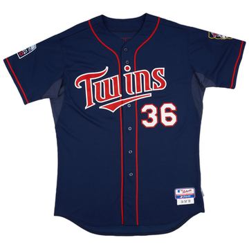 2010 Minnesota Twins Nathan #36 Team Issued Majestic Alternate Jersey (Excellent) XXL