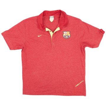 2007-08 Barcelona Nike Polo Shirt - 8/10 - (L)