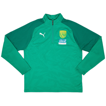 2018-19 West Brom Puma 1/4 Zip Drill Top - 9/10 - (L)