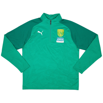 2018-19 West Brom Puma 1/4 Zip Drill Top - 9/10 - (L)