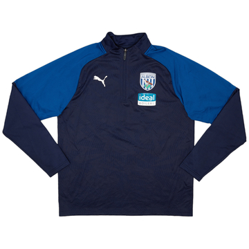 2018-19 West Brom Puma 1/4 Zip Drill Top - 10/10 - (L)