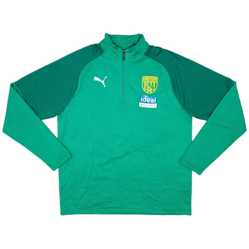 2018-19 West Brom Puma 1/4 Zip Drill Top - 9/10 - (L)