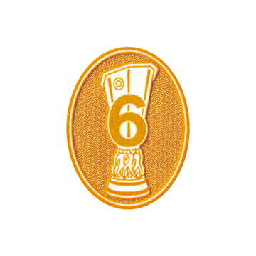 2020-21 Sevilla UEFA Europa League 6 Times Winners Badge of Honour Player Issue Patch