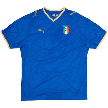 2007-08 Italy Home Shirt - 9/10 - (L)