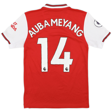 2019-20 Arsenal Home Shirt Aubameyang #14 - 8/10 - (XS)
