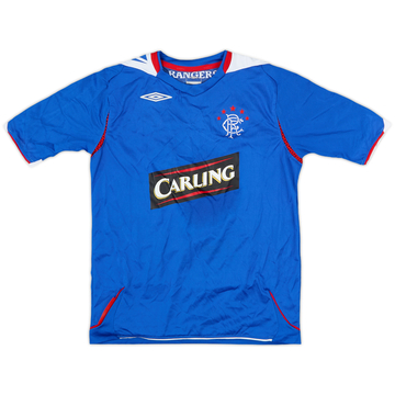 2006-07 Rangers Home Shirt - 8/10 - (S.Boys)