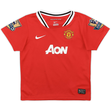 2011-12 Manchester United Home Shirt - 5/10 - (4-5 Years)