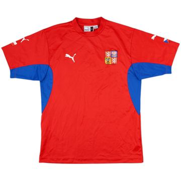2002-04 Czech Republic Basic Home Shirt - 7/10 - (L)