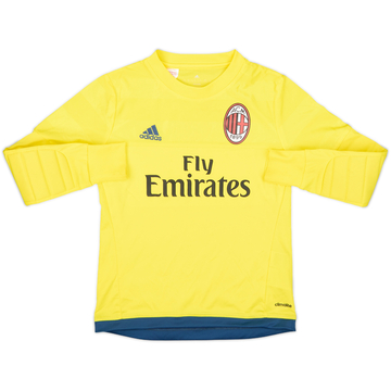 2015-16 AC Milan GK Shirt - 8/10 - (S.Boys)