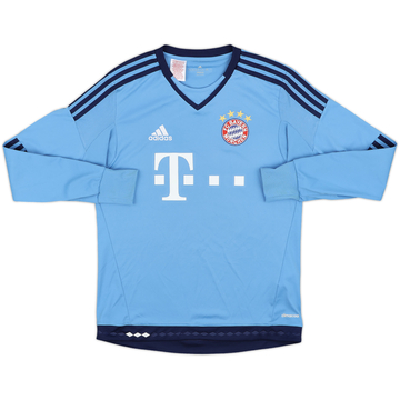 2015-16 Bayern Munich GK Shirt - 8/10 - (XL.Boys)