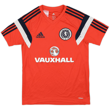 2014-15 Scotland adidas Training Shirt - 8/10 - (L.Boys)