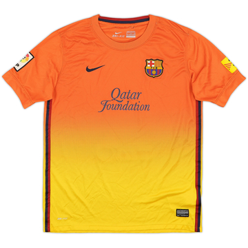 2012-13 Barcelona Away Shirt - 8/10 - (XL.Boys)