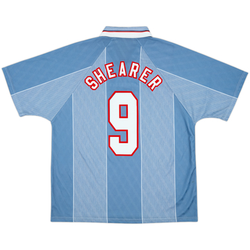 1996-97 England Away Shirt Shearer #9 - 9/10 - (XL)