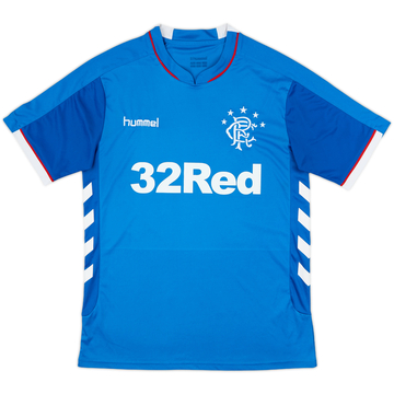 2018-19 Rangers Home Shirt - 8/10 - (M)