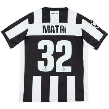 2012-13 Juventus Home Shirt Matri #32 - 5/10 - (M.Boys)