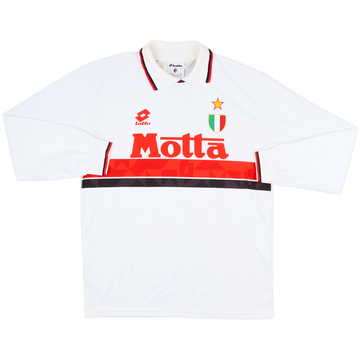 1993-94 AC Milan Away L/S Shirt - 7/10 - (L)
